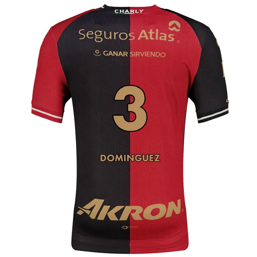 Danxen Kinder Idekel Domínguez #3 Rot Schwarz Braun Heimtrikot Trikot 2026/27 T-Shirt Schweiz