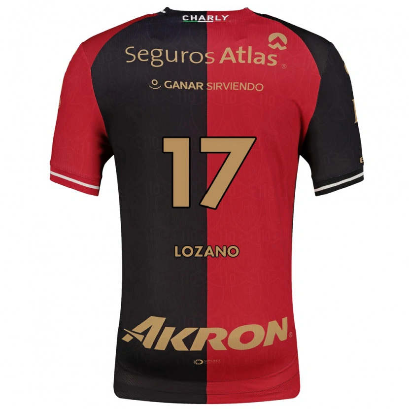 Danxen Kinder Rivaldo Lozano #17 Rot Schwarz Braun Heimtrikot Trikot 2026/27 T-Shirt Schweiz