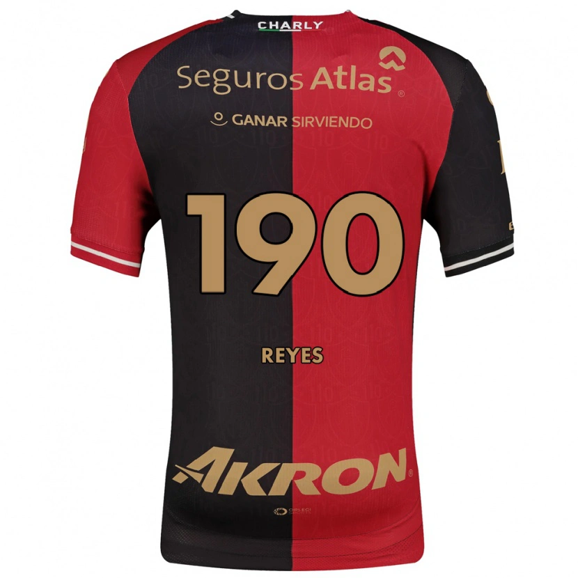 Danxen Kinder Óscar Reyes #190 Rot Schwarz Braun Heimtrikot Trikot 2026/27 T-Shirt Schweiz