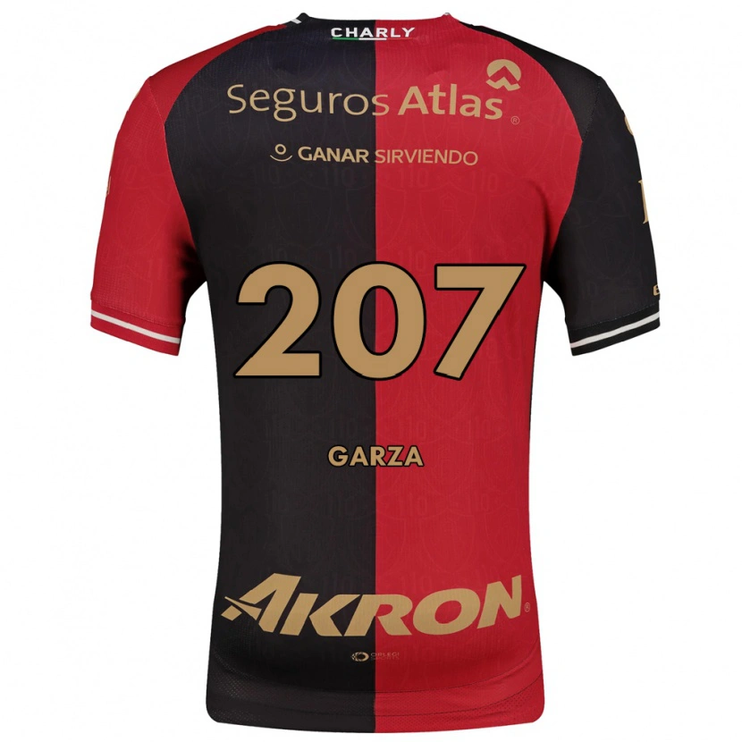 Danxen Kinder Rodolfo Garza #207 Rot Schwarz Braun Heimtrikot Trikot 2026/27 T-Shirt Schweiz