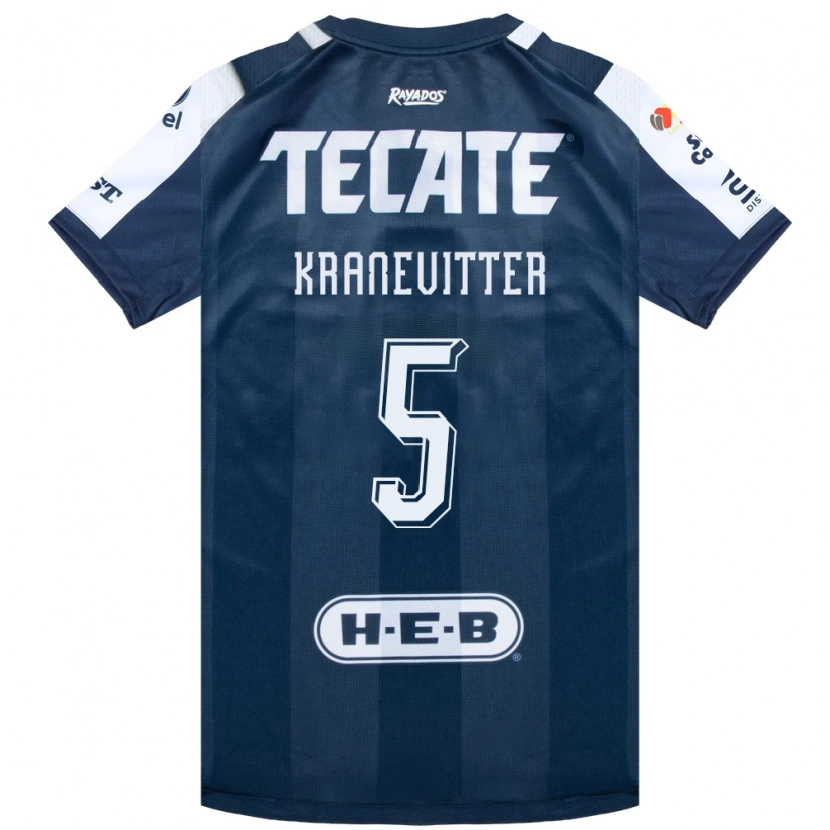 Danxen Kinder Matias Kranevitter #5 Tintenblau Weiß Rot Heimtrikot Trikot 2026/27 T-Shirt Schweiz