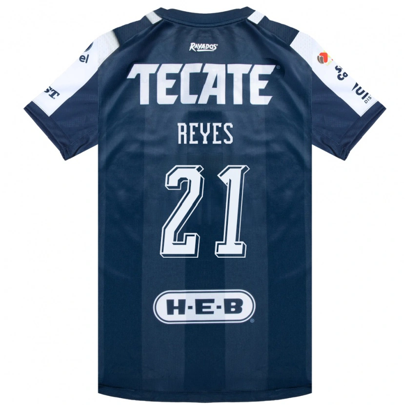 Danxen Kinder Luis Reyes #21 Tintenblau Weiß Rot Heimtrikot Trikot 2026/27 T-Shirt Schweiz