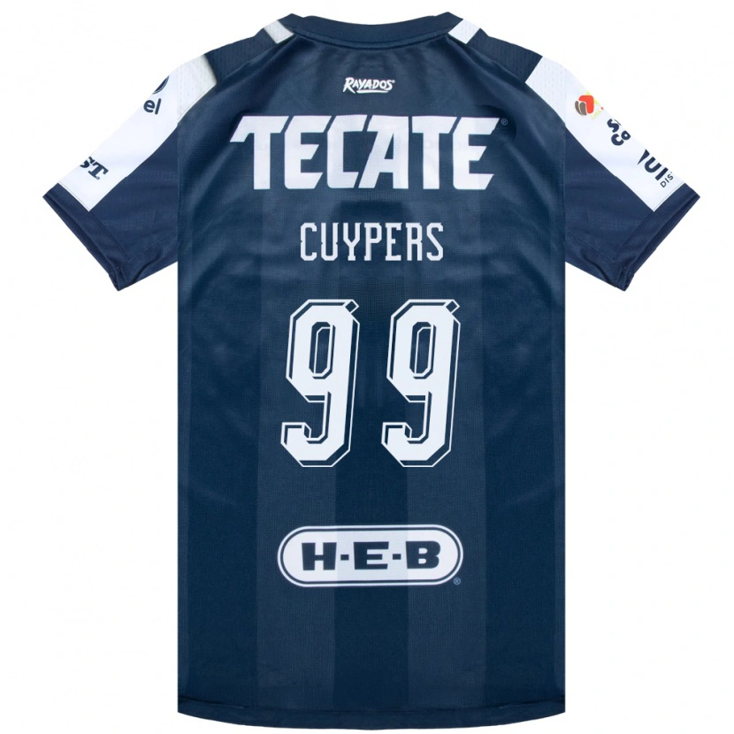 Danxen Kinder Hugo Cuypers #99 Tintenblau Weiß Rot Heimtrikot Trikot 2026/27 T-Shirt Schweiz