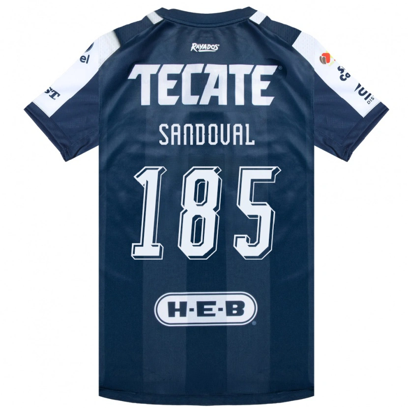 Danxen Kinder Misael Sandoval #185 Tintenblau Weiß Rot Heimtrikot Trikot 2026/27 T-Shirt Schweiz