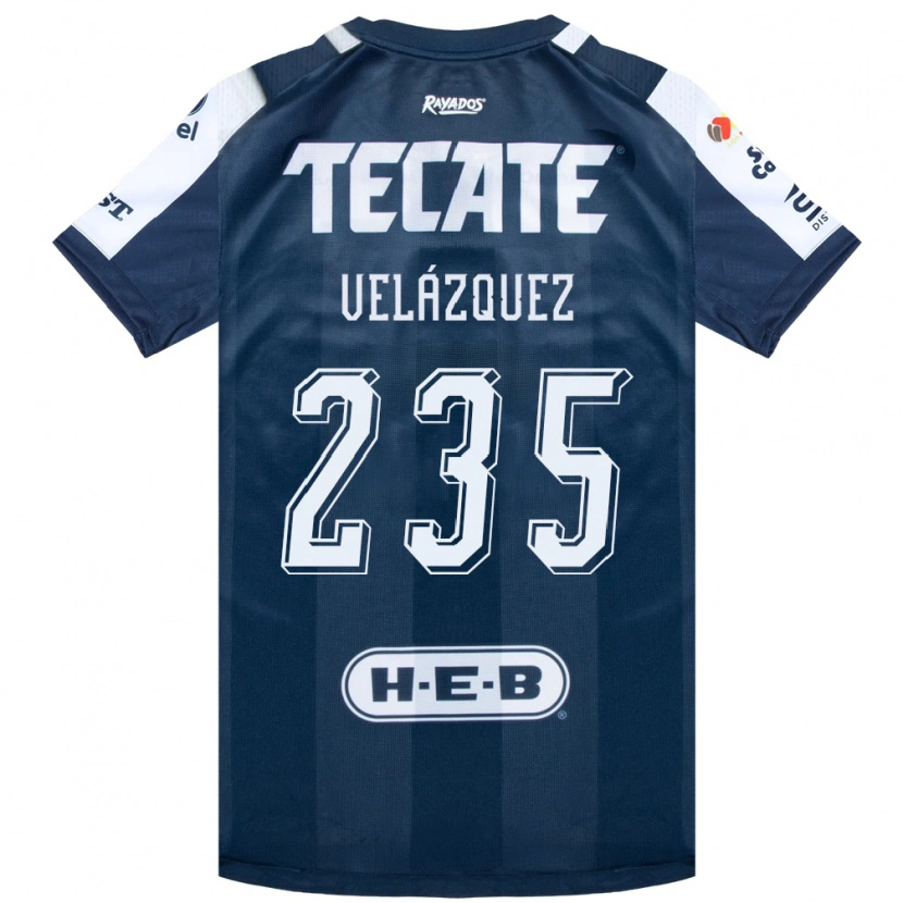 Danxen Kinder Álvaro Velázquez #235 Tintenblau Weiß Rot Heimtrikot Trikot 2026/27 T-Shirt Schweiz