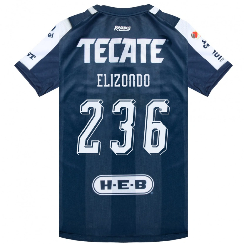 Danxen Kinder Javier Elizondo #236 Tintenblau Weiß Rot Heimtrikot Trikot 2026/27 T-Shirt Schweiz