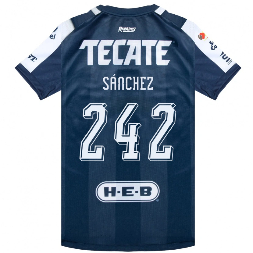 Danxen Kinder Jorge Sánchez #242 Tintenblau Weiß Rot Heimtrikot Trikot 2026/27 T-Shirt Schweiz