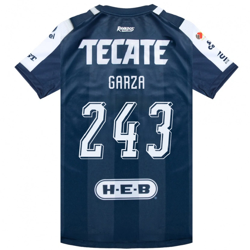 Danxen Kinder Juan Garza #243 Tintenblau Weiß Rot Heimtrikot Trikot 2026/27 T-Shirt Schweiz