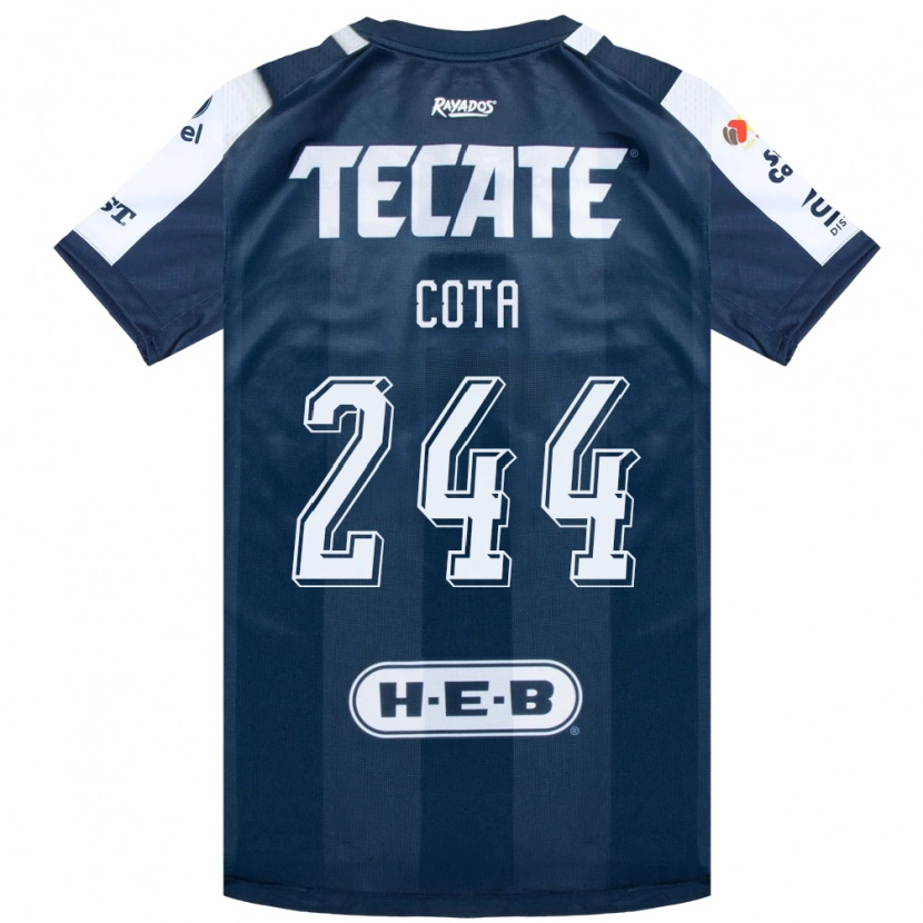 Danxen Kinder Mario Cota #244 Tintenblau Weiß Rot Heimtrikot Trikot 2026/27 T-Shirt Schweiz