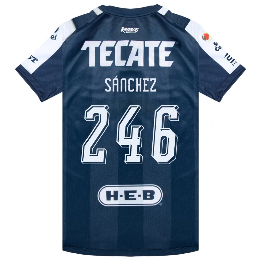 Danxen Kinder Diego Sánchez #246 Tintenblau Weiß Rot Heimtrikot Trikot 2026/27 T-Shirt Schweiz