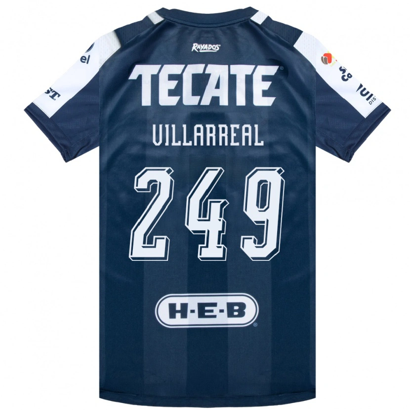 Danxen Kinder Daniel Villarreal #249 Tintenblau Weiß Rot Heimtrikot Trikot 2026/27 T-Shirt Schweiz