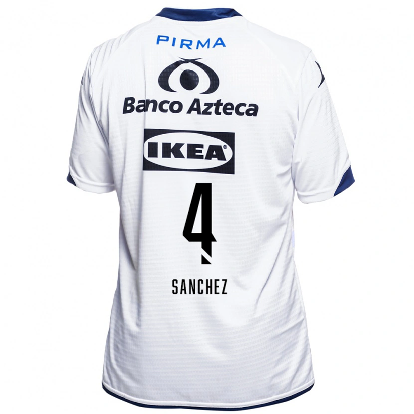 Danxen Kinder Liliana Sánchez #4 Weiß Schwarz Blau Heimtrikot Trikot 2026/27 T-Shirt Schweiz