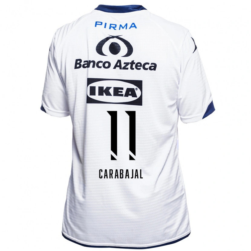 Danxen Kinder Gabriel Carabajal #11 Weiß Schwarz Blau Heimtrikot Trikot 2026/27 T-Shirt Schweiz