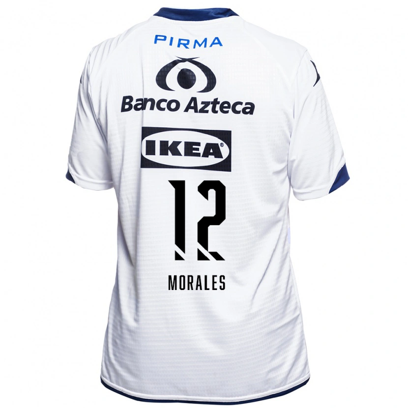 Danxen Kinder Karla Morales #12 Weiß Schwarz Blau Heimtrikot Trikot 2026/27 T-Shirt Schweiz