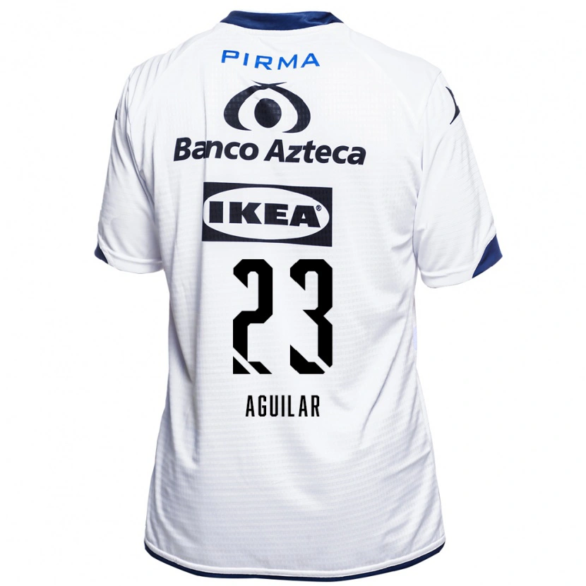 Danxen Kinder Daniel Aguilar #23 Weiß Schwarz Blau Heimtrikot Trikot 2026/27 T-Shirt Schweiz