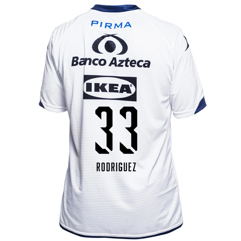 Danxen Kinder Jesús Rodríguez #33 Weiß Schwarz Blau Heimtrikot Trikot 2026/27 T-Shirt Schweiz