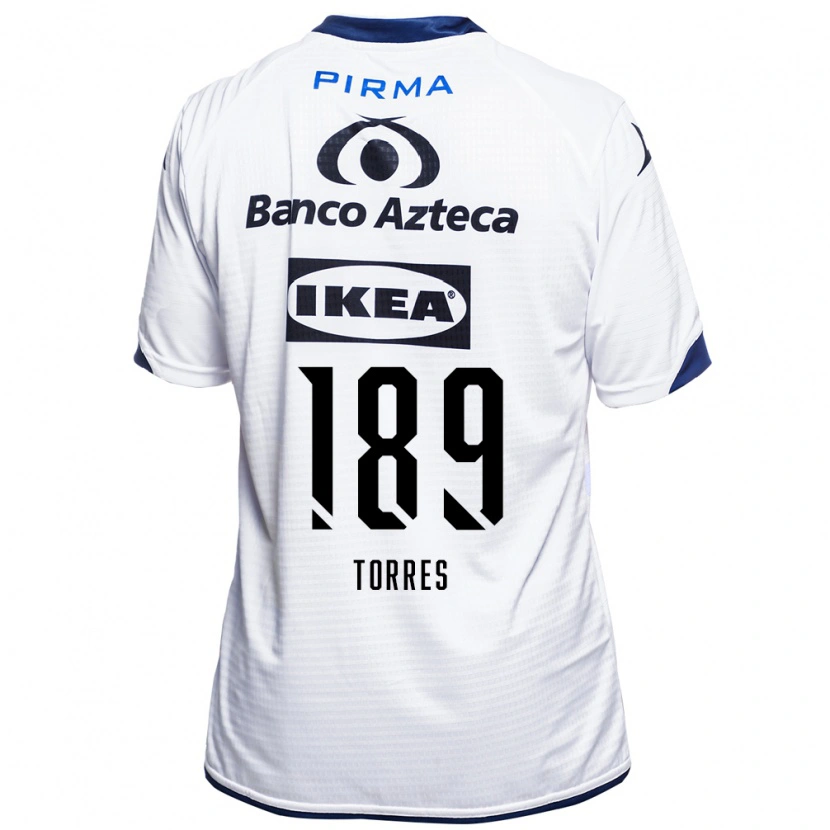 Danxen Kinder Dylan Torres #189 Weiß Schwarz Blau Heimtrikot Trikot 2026/27 T-Shirt Schweiz
