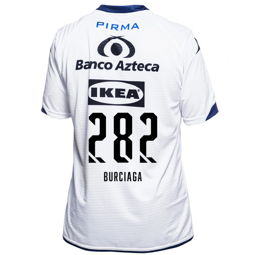Danxen Kinder Emiliano Burciaga #282 Weiß Schwarz Blau Heimtrikot Trikot 2026/27 T-Shirt Schweiz