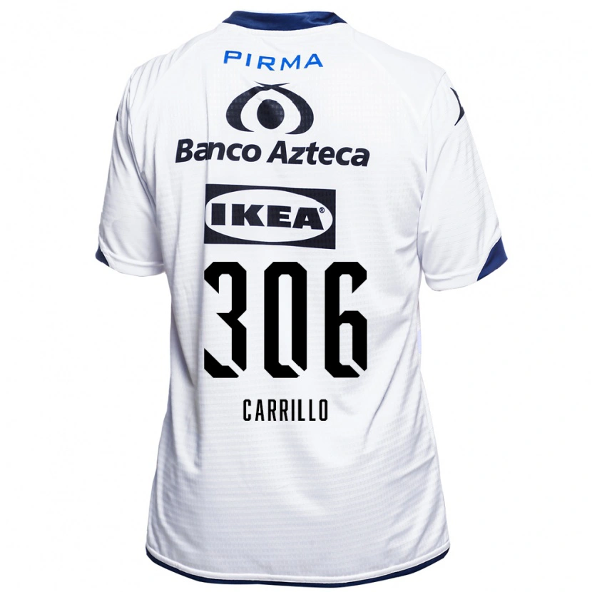 Danxen Kinder Alejandro Carrillo #306 Weiß Schwarz Blau Heimtrikot Trikot 2026/27 T-Shirt Schweiz