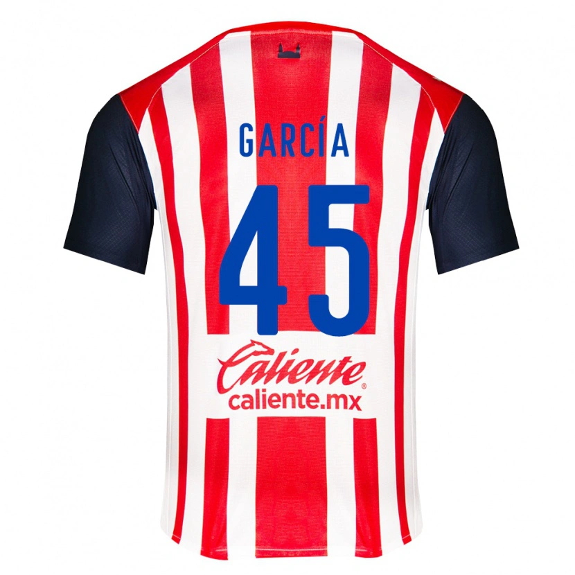 Danxen Kinder Eduardo García #45 Rot Schwarz Weiß Heimtrikot Trikot 2026/27 T-Shirt Schweiz