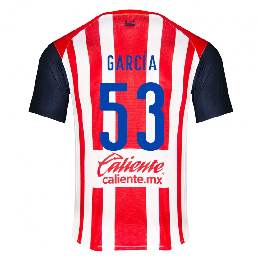 Danxen Kinder Uziel García #53 Rot Schwarz Weiß Heimtrikot Trikot 2026/27 T-Shirt Schweiz