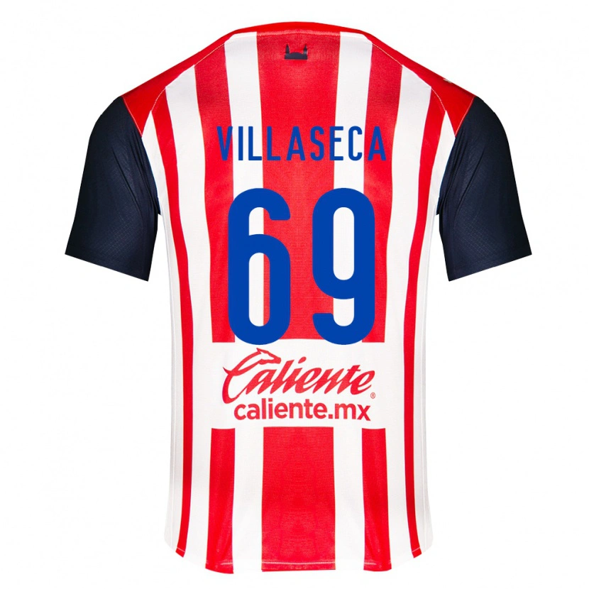 Danxen Kinder Daniel Villaseca #69 Rot Schwarz Weiß Heimtrikot Trikot 2026/27 T-Shirt Schweiz