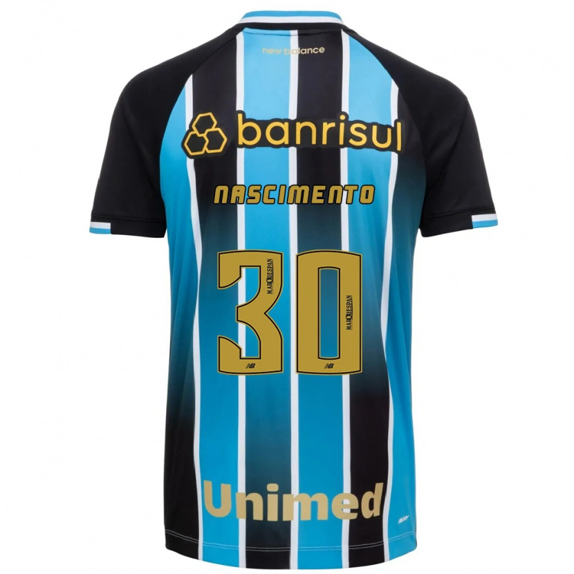 Danxen Kinder Matheus Nascimento #30 Blau Braun Schwarz Heimtrikot Trikot 2026/27 T-Shirt Schweiz