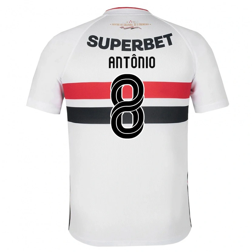 Danxen Kinder Marcos Antônio #8 Weiß Rot Schwarz Heimtrikot Trikot 2026/27 T-Shirt Schweiz