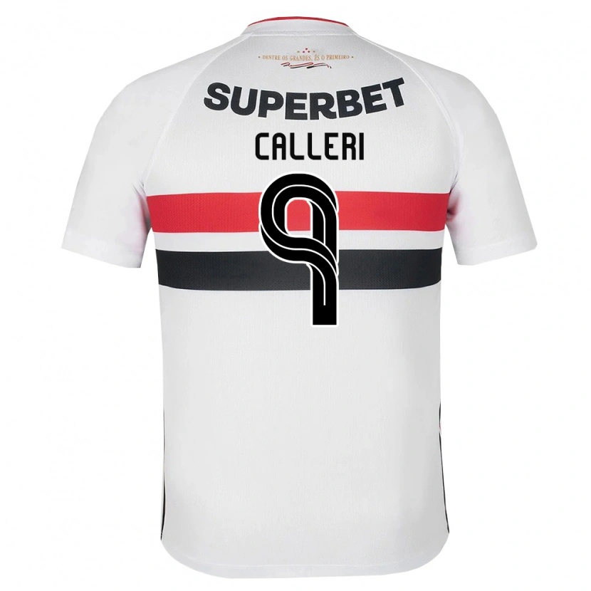 Danxen Kinder Jonathan Calleri #9 Weiß Rot Schwarz Heimtrikot Trikot 2026/27 T-Shirt Schweiz
