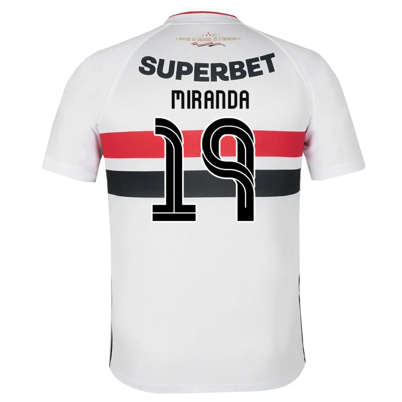 Danxen Kinder Gustavo Miranda #19 Weiß Rot Schwarz Heimtrikot Trikot 2026/27 T-Shirt Schweiz