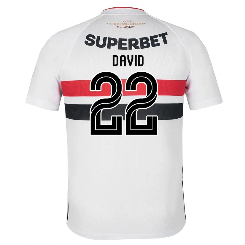 Danxen Kinder David #22 Weiß Rot Schwarz Heimtrikot Trikot 2026/27 T-Shirt Schweiz