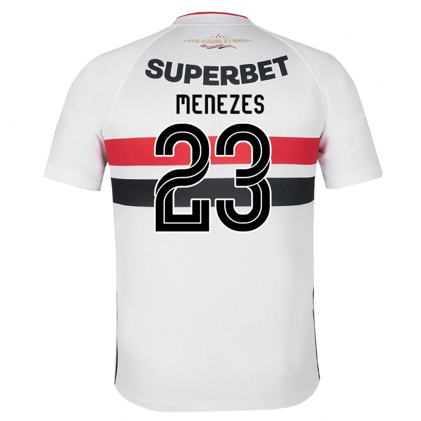 Danxen Kinder Bia Menezes #23 Weiß Rot Schwarz Heimtrikot Trikot 2026/27 T-Shirt Schweiz