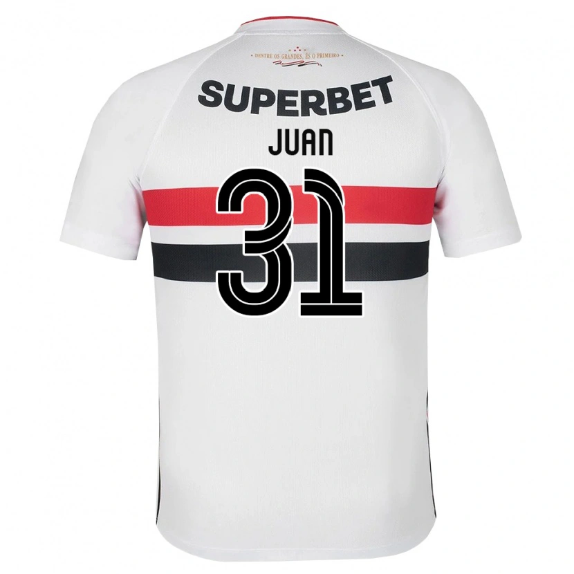 Danxen Kinder Juan #31 Weiß Rot Schwarz Heimtrikot Trikot 2026/27 T-Shirt Schweiz