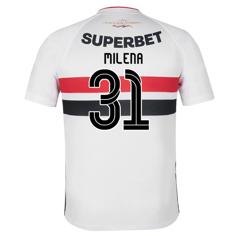 Danxen Kinder Milena #31 Weiß Rot Schwarz Heimtrikot Trikot 2026/27 T-Shirt Schweiz