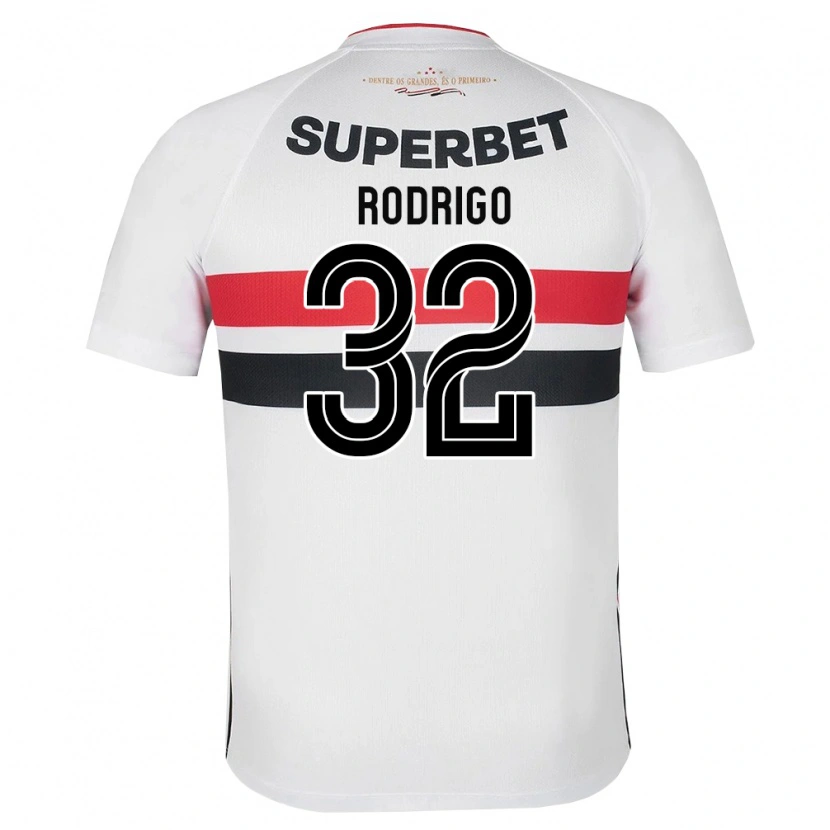 Danxen Kinder Rodrigo #32 Weiß Rot Schwarz Heimtrikot Trikot 2026/27 T-Shirt Schweiz