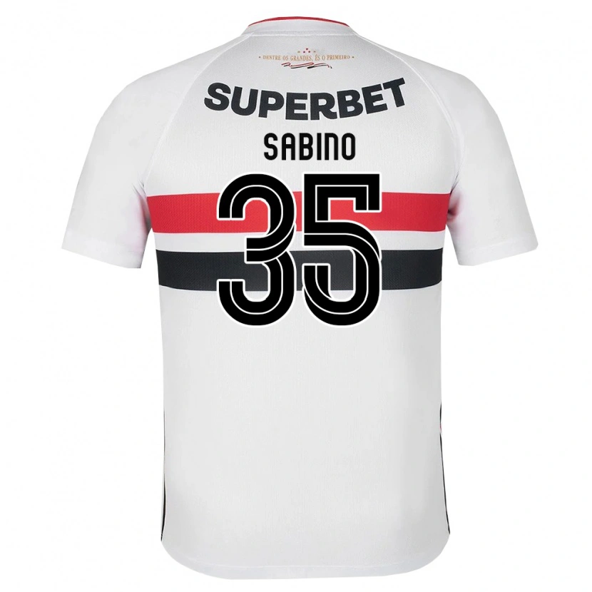 Danxen Kinder José Sabino Chagas Monteiro #35 Weiß Rot Schwarz Heimtrikot Trikot 2026/27 T-Shirt Schweiz