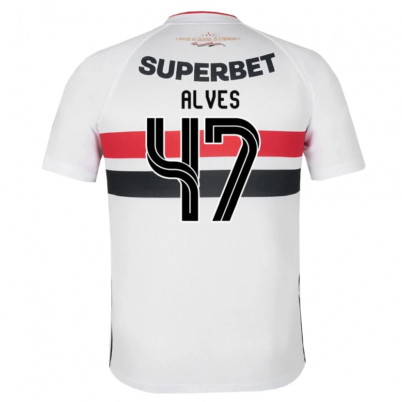 Danxen Kinder Matheus Alves #47 Weiß Rot Schwarz Heimtrikot Trikot 2026/27 T-Shirt Schweiz