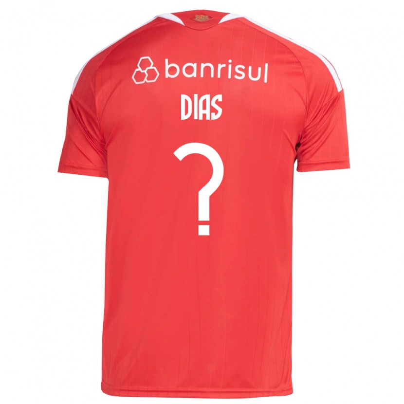 Danxen Kinder Kauan Dias #0 Rot Weiß Heimtrikot Trikot 2026/27 T-Shirt Schweiz