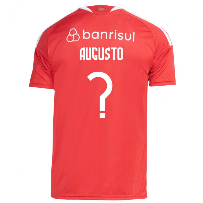 Danxen Kinder Vinicius Augusto #0 Rot Weiß Heimtrikot Trikot 2026/27 T-Shirt Schweiz