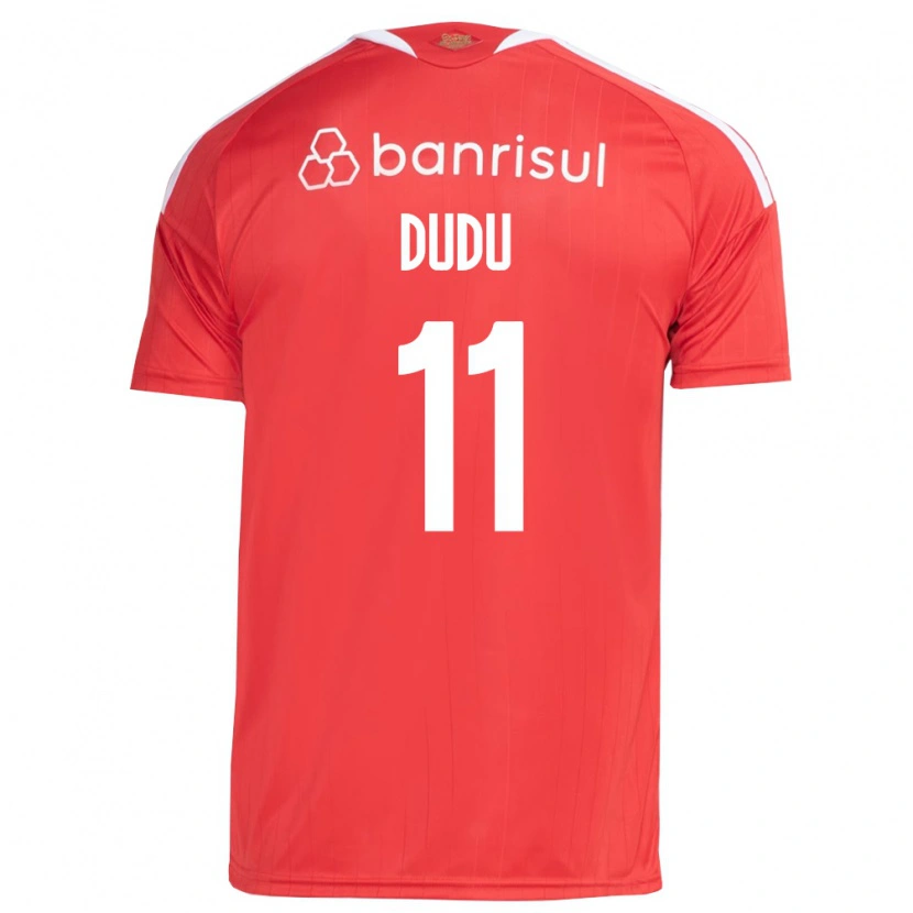 Danxen Kinder Dudu #11 Rot Weiß Heimtrikot Trikot 2026/27 T-Shirt Schweiz