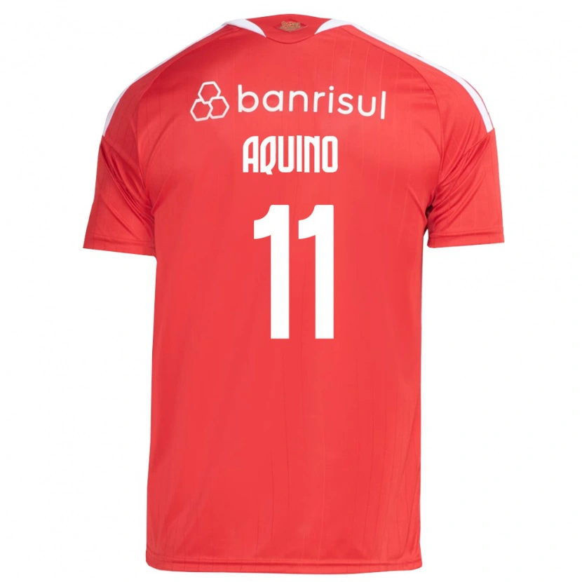 Danxen Kinder Belén Aquino #11 Rot Weiß Heimtrikot Trikot 2026/27 T-Shirt Schweiz