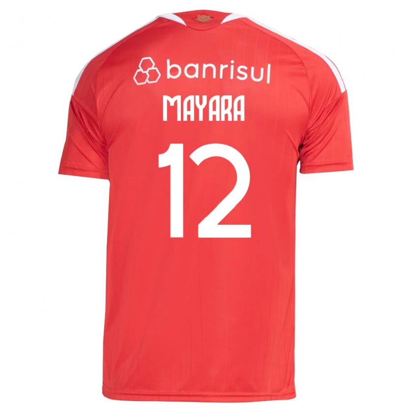 Danxen Kinder Mayara #12 Rot Weiß Heimtrikot Trikot 2026/27 T-Shirt Schweiz