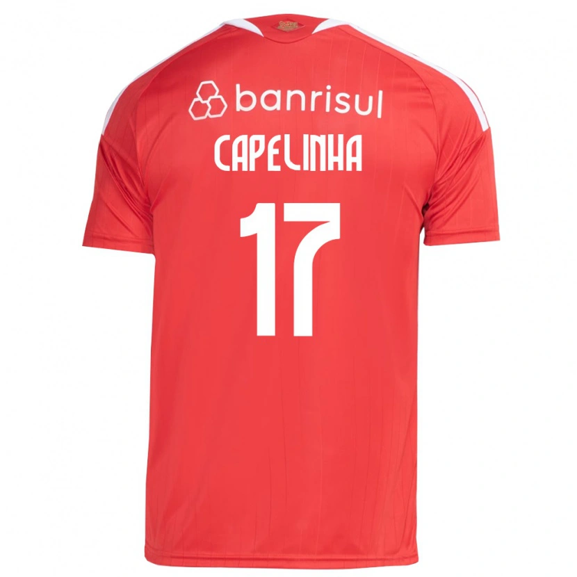 Danxen Kinder Capelinha #17 Rot Weiß Heimtrikot Trikot 2026/27 T-Shirt Schweiz