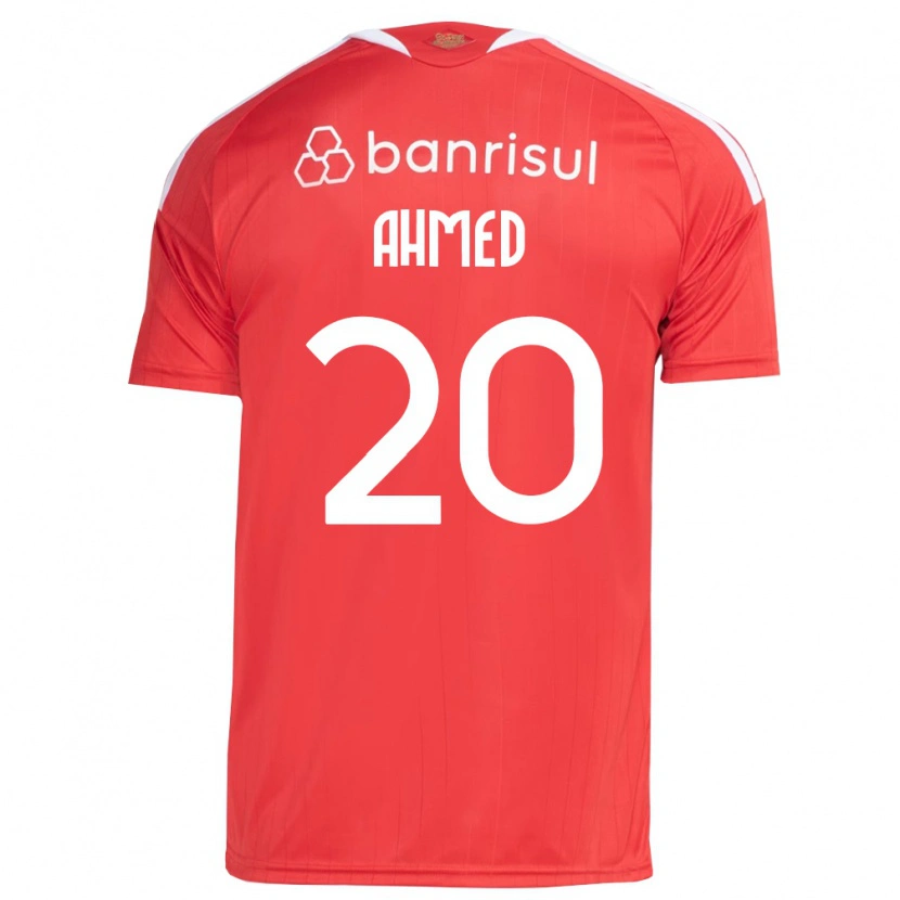 Danxen Kinder Diego Ahmed #20 Rot Weiß Heimtrikot Trikot 2026/27 T-Shirt Schweiz