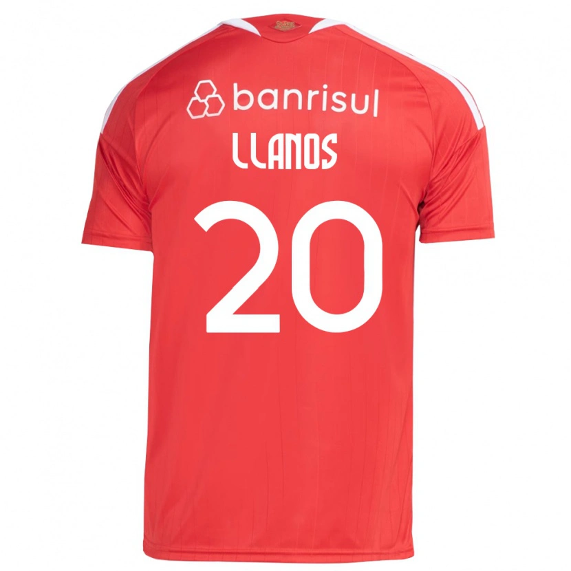Danxen Kinder Pati Llanos #20 Rot Weiß Heimtrikot Trikot 2026/27 T-Shirt Schweiz