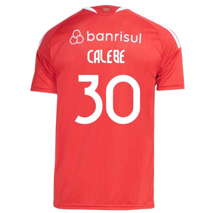 Danxen Kinder Calebe Goncalves Ferreira Da Silva #30 Rot Weiß Heimtrikot Trikot 2026/27 T-Shirt Schweiz