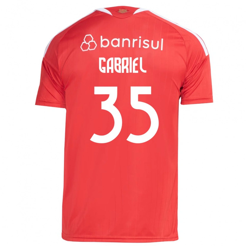 Danxen Kinder Ze Gabriel #35 Rot Weiß Heimtrikot Trikot 2026/27 T-Shirt Schweiz