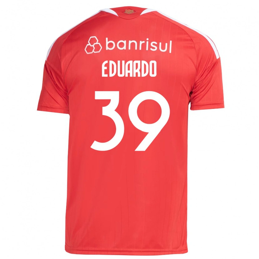 Danxen Kinder Carlos Eduardo #39 Rot Weiß Heimtrikot Trikot 2026/27 T-Shirt Schweiz