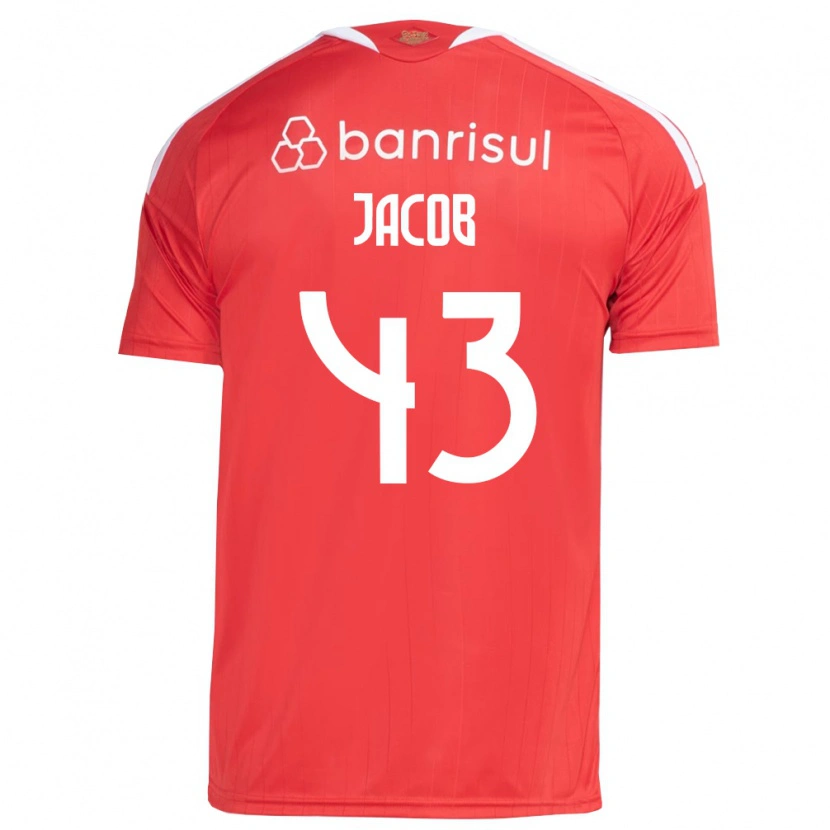 Danxen Kinder Bernardo Jacob #43 Rot Weiß Heimtrikot Trikot 2026/27 T-Shirt Schweiz