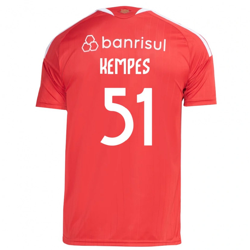 Danxen Kinder João Gabriel Kempes Gonçalves #51 Rot Weiß Heimtrikot Trikot 2026/27 T-Shirt Schweiz